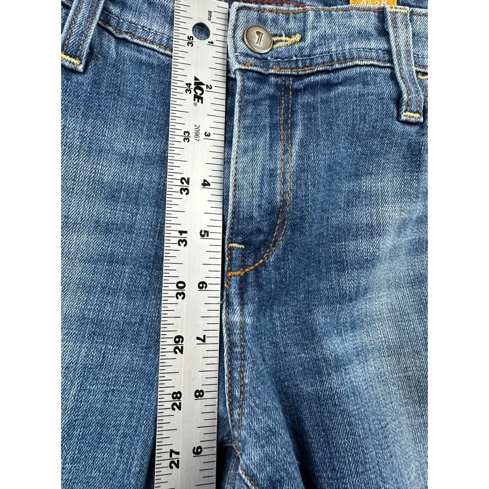 Anthropologie distressed waist